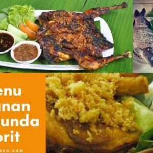 menu khas sunda favorit