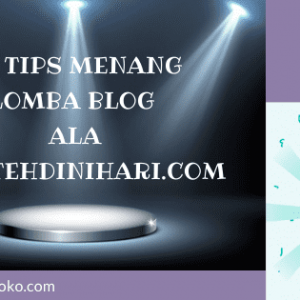 tips menang lomba blog