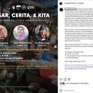 Pasar, Cerita, & Kita: Sharing Buku Jelajah Pasar Nusantara